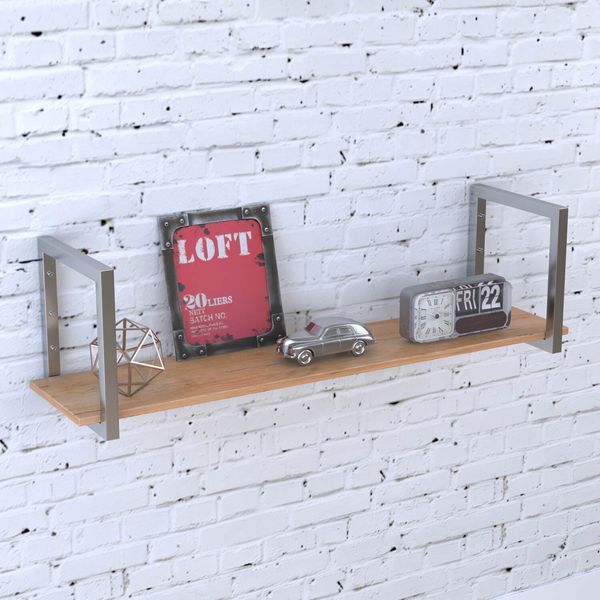 полка PL1-112-18 (1120х300 h-300мм) Loft Design X70051 фото