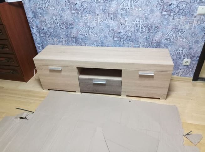 тумба під телевізор Бриз-1500 Алекса-СМ (1500х380 h-460мм) X460327 фото