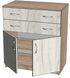 комод 2+2 Алекса (800х450 h-900мм ) X46004000 фото 3