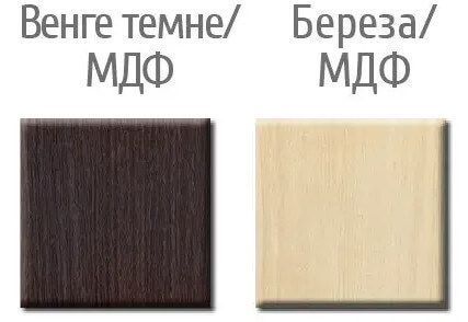 кухня Тера+ комлпект K401 2,1х3,2м венге темный + береза Мебель Сервис K401 фото