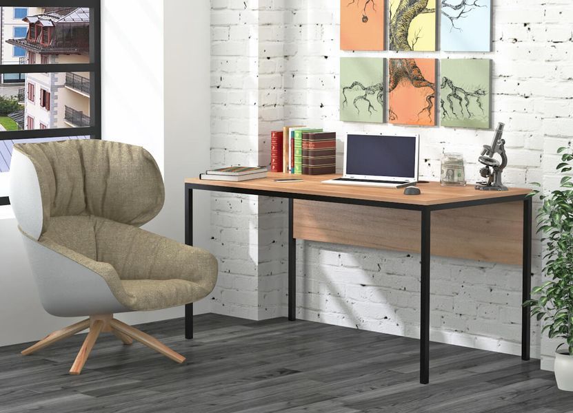 стіл письмовий L-3p 750х1380х700мм Loft Design X70003 фото